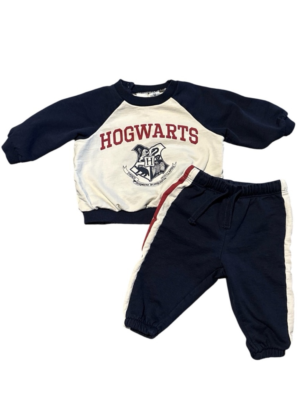 H&M > Harry Potter Hogwarts Baby Sweat Set w/ Wizarding World Logo Size 6 mo